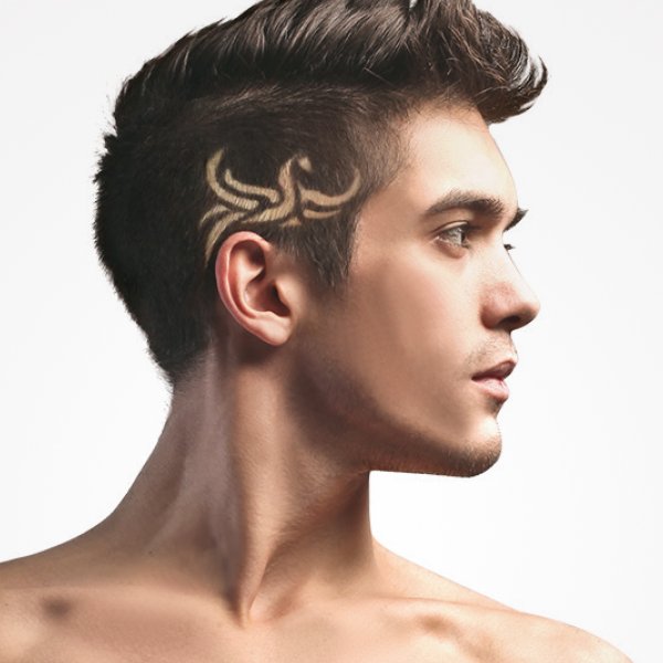 Hair tattoo set 12 templates | Barber Products | Eidikommotiriou-Michaelidis