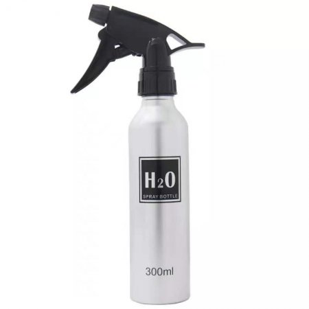 Spray bottle H2O silver 300ml