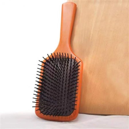 Hair brush CL paddle Wood