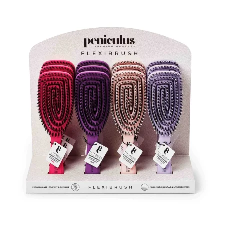 Hair brush Peniculus Flexi Stand 12pcs