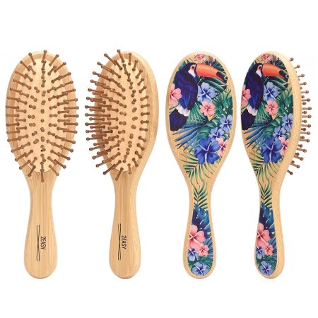 Hair brush Wood Art Small
