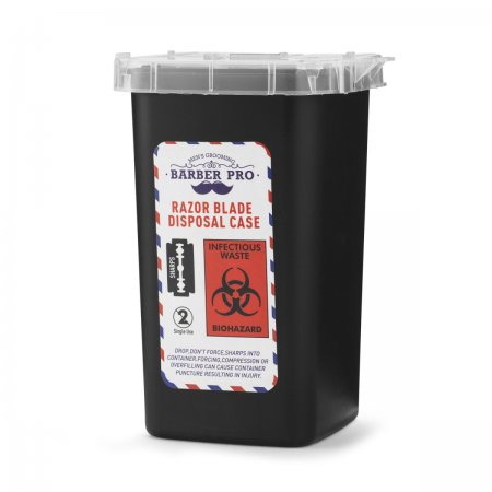 Disposable blades waste container