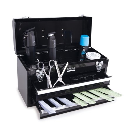 Black Metal tool case