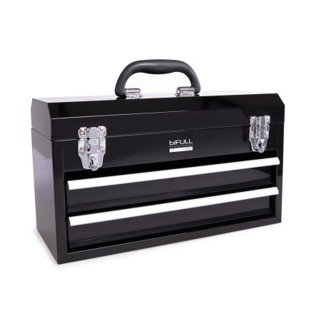 Black Metal tool case