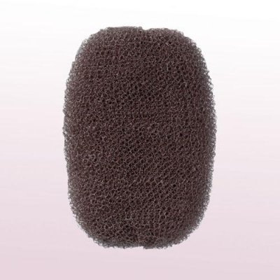 Hair bun oval brown 13cm