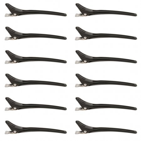 Hairclips Black 12pcs