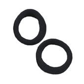 Elastic band black 10pcs