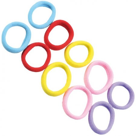 Elastic band color 10pcs