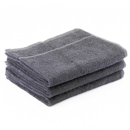 Πετσέτες Cotton Grey 90x50cm