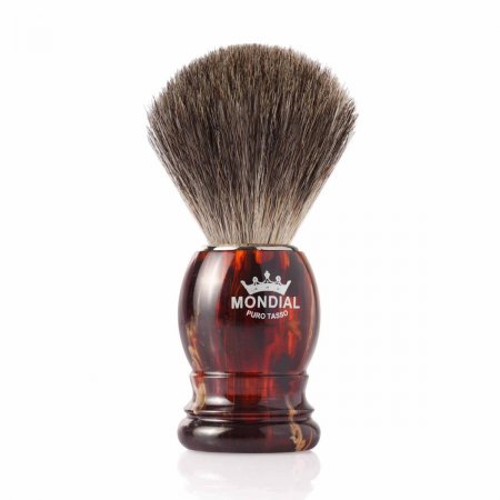 MONDIAL Boston Tortoise Shell shaving brush