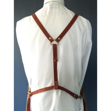 Barber apron Chocolate Brown