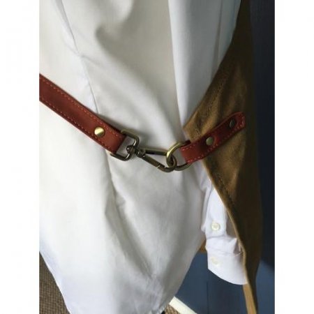 Barber apron Chocolate Brown