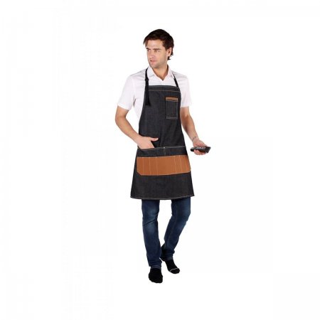 Barber apron HK Denim