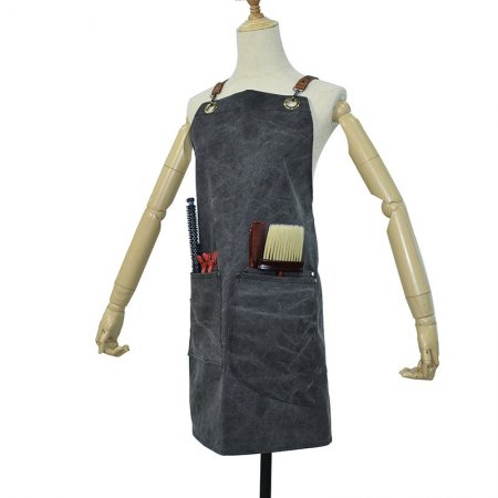 Barber Icon apron Charcoal