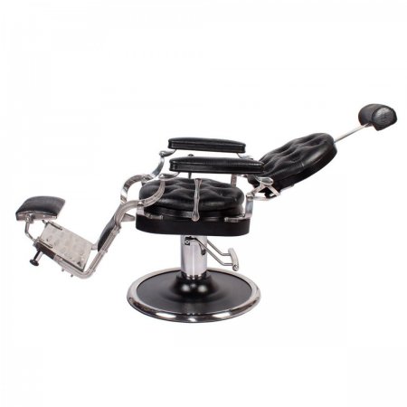 Barber chair Black Crocodile