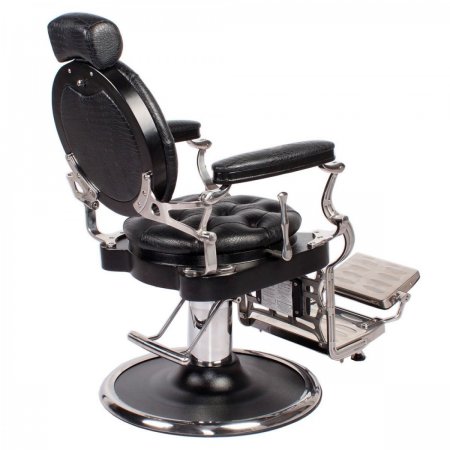 Barber chair Black Crocodile