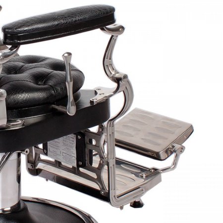 Barber chair Black Crocodile