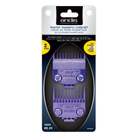ANDIS set comb attachment dual magnetic 2pcs