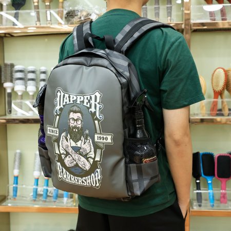 Hairdressing schoolbag Backpack Dapper Barber