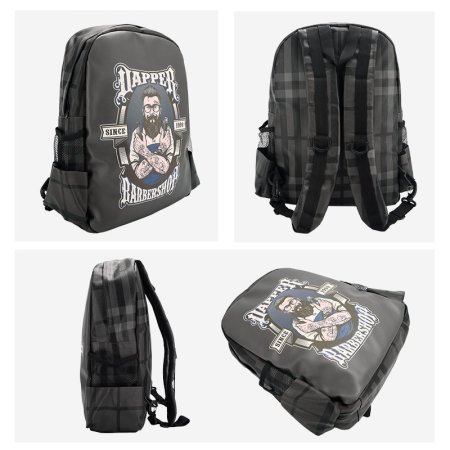Hairdressing schoolbag Backpack Dapper Barber